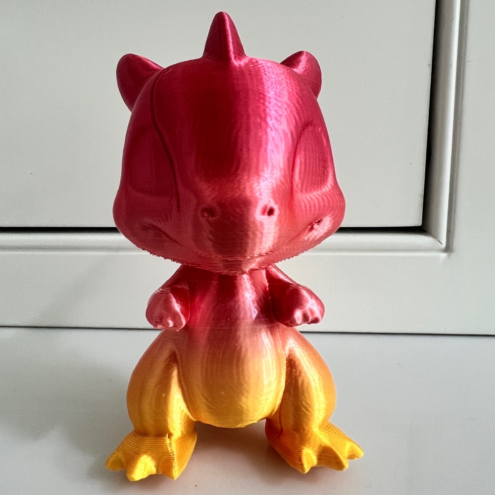3D printed Charmander Pokemon 3.5" H